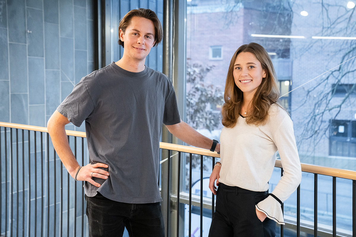 Paula Runsten and Felix Kruse, founders of Rebaba